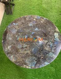 Labradorite Gems Stone Table Top For