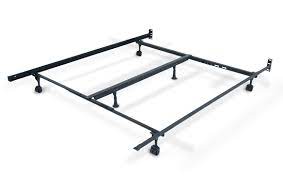 queen king bed frame with casters bob
