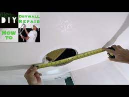 How To Patch Drywall Hole On A Ceiling