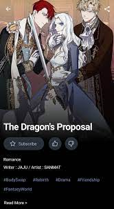 The dragon's proposal manga