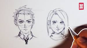 Getting better at drawing anime hair should consist of both learning through tutorials and. How To Draw Faces For Beginners Anime Manga Drawing Tutorial Youtube
