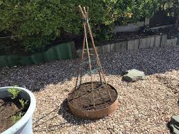 Corten Steel Garden Ring Luxunique