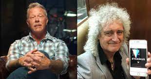 What is James Hetfield's opinion on Queen and Brian May