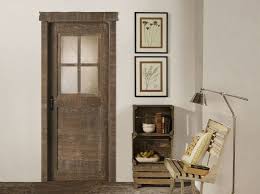 Country Style Wood And Glass Doors