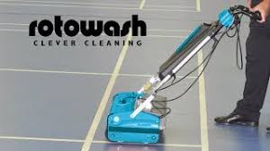rotowash hard surface floor cleaning