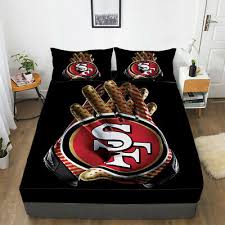 san francisco 49ers fitted sheet cover