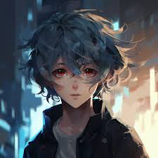 smirk 4k anime boy profile picture