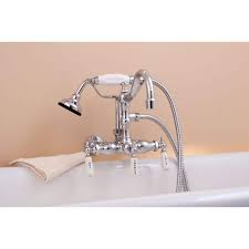 Wall Mount Tub Faucet With Handshower