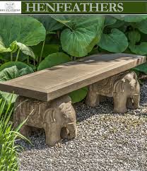 Elephant Bench Henfeathers