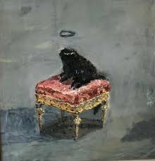 The black cat art of diane irvine armitage. Vanessa Stockard Jefa Gallery