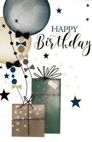 Open Male Birthday Card Happy Birthday By Simon Elvin Free P&P 5052738583732 | eBay