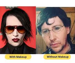 marilyn manson without makeup photos