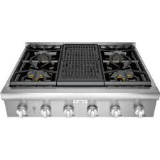 range tops, stove tops, and countertop