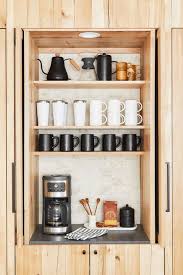 This lightweight home coffee bar furniture piece is a great option if you like something you can move around and align along the wall when you need space. 11 Stylish Home Coffee Bars Diy Home Coffee Bar Ideas