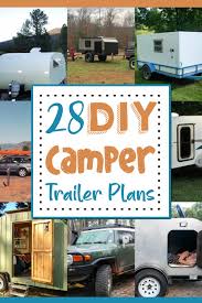 28 diy cer trailer plans free