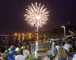 july fireworks at the jersey s