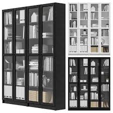 Ikea Billy Oxberg Bookcase With Decor