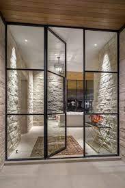 stunning interior glass doors design