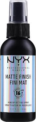 makeup setting spray with matte finish