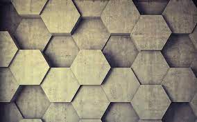 Concrete Honeycomb Texture Concrete