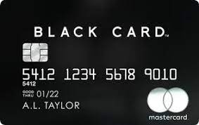 I also do an unboxing and show some high level. Luxury Card Mastercard Black Card