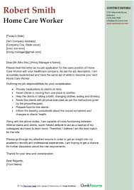 home care worker cover letter exles