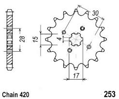 Sprocket Front Plus 2 Teeth Jt Check Chain Length Ac0953
