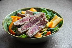 ahi tuna salad recipe with carrot
