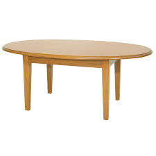 Oval Solid Top Coffee Table