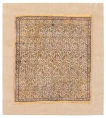 safavid silk fabric oriental carpets