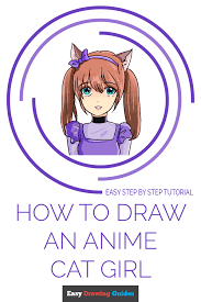 Please, send your drawing to me so i can share it on facedrawer facebook page. How To Draw An Anime Cat Girl Really Easy Drawing Tutorial