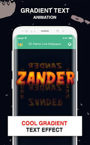 name 3d live wallpaper for android