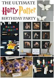 Birthday Party Harry Potter Ideas gambar png