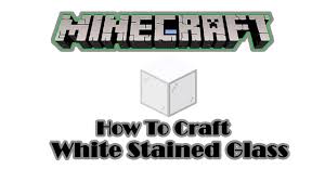 white stained glass in minecraft