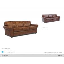 flexsteel vail leather sofa group
