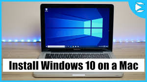 how to install windows on mac with