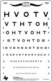 Hotv Eye Chart 10 Ft Precision Vision