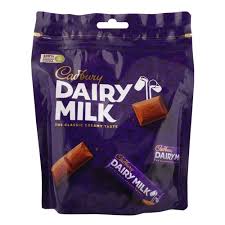 cadbury dairy milk chocolate mini bars