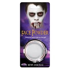 white powder makeup