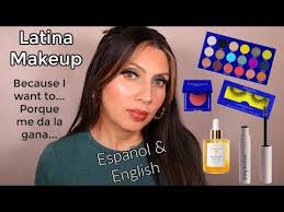 testing latina makeup probando