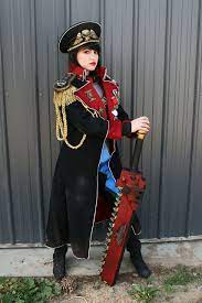 Warhammer 40k commissar cosplay