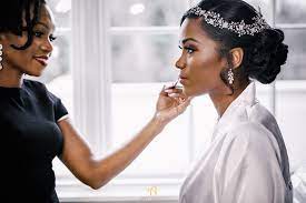 bridal makeup artist for black brides