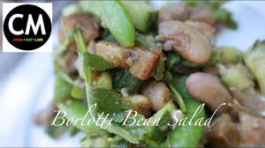 borlotti bean salad you