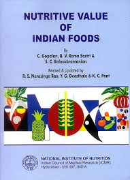 nutritive value of indian foods