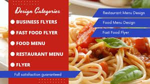 design a restaurant menu food menu