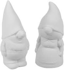 paint your own gnome y ceramic keepsakes