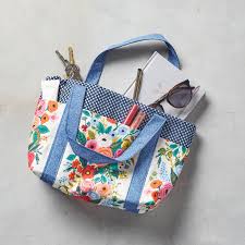 This beautiful and roomy handbag was designed by kokka fabrics to look like a kimono. Make A Simple Six Pocket Bag Better Homes Gardens