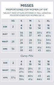 Dimension Chart For Right Fit Fashion