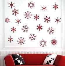 Snowflakes Decal Holiday Wall Decals