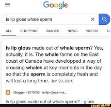 is lip gloss whale bad is lip